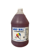 SNO BALL STRAWBERRY SYRUP 4G/C